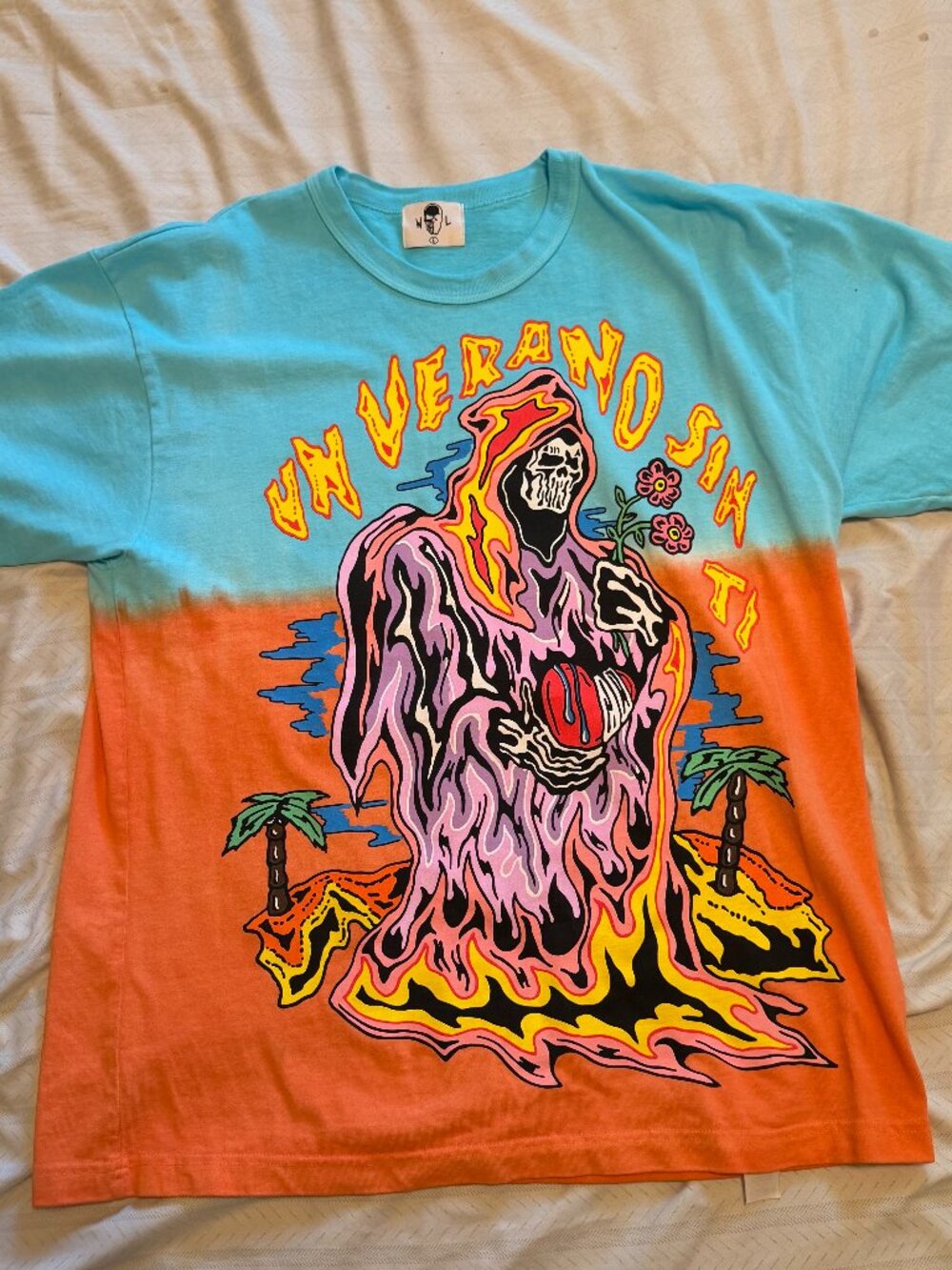 Warren Lotas x Bad Bunny Un Verano Sin Ti Ombre Shirt Size Large L